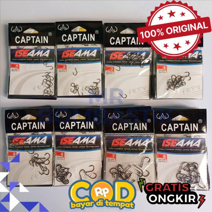 Mata Kail Pancing Super Tajam Carbon Hook Fishing - 7