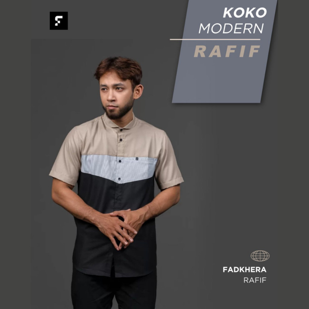Fadkhera Rafif Baju Koko Pria Dewasa