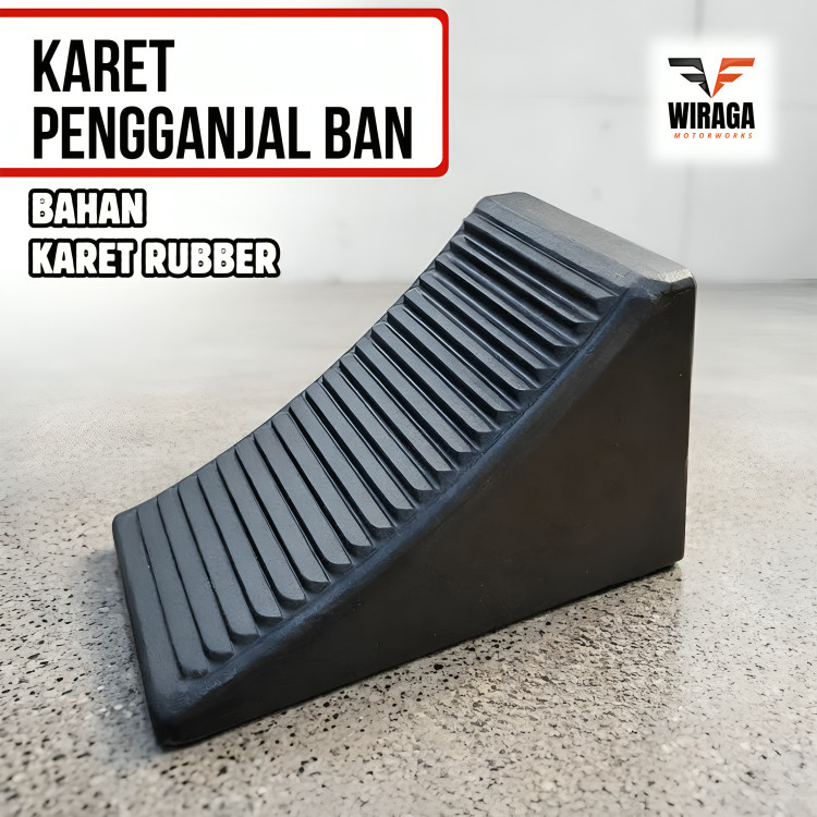 Ganjal Ban Mobil Karet Anti Slip Ganjal Ban Mobil Parkir Pengganjal Ban Mobil Universal