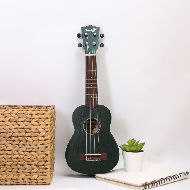 COWBOY Ukulele Soprano 21 inch Original Ukulele 210 Cowboy - biru tua (BL) cowboy, ukulele + pik