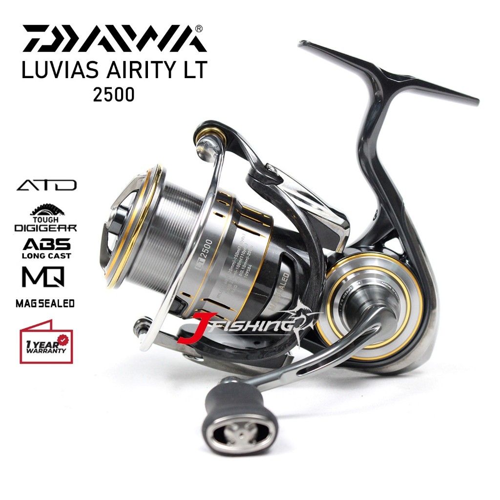 Reel DAIWA LUVIAS AIRITY LT 21 | 2500 3000 4000 |  Galatama | Spinning | Resmi Distributor