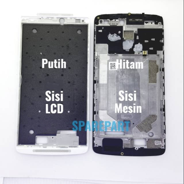 OTL.TOOLS Frame Tulang Tengah LEN Vibe K4 Note / A7010 A7010a48 / A7010 a48 - Bezzel Bejel Bezel Tem