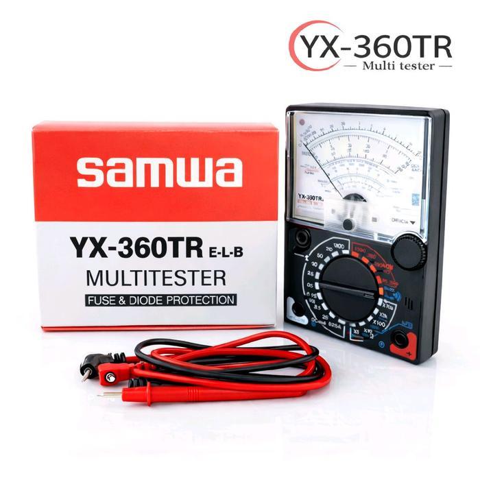 MULTITESTER / MULTIMETER / AVOMETER ANALOG SUNWA SAMWA YX360TR ELB