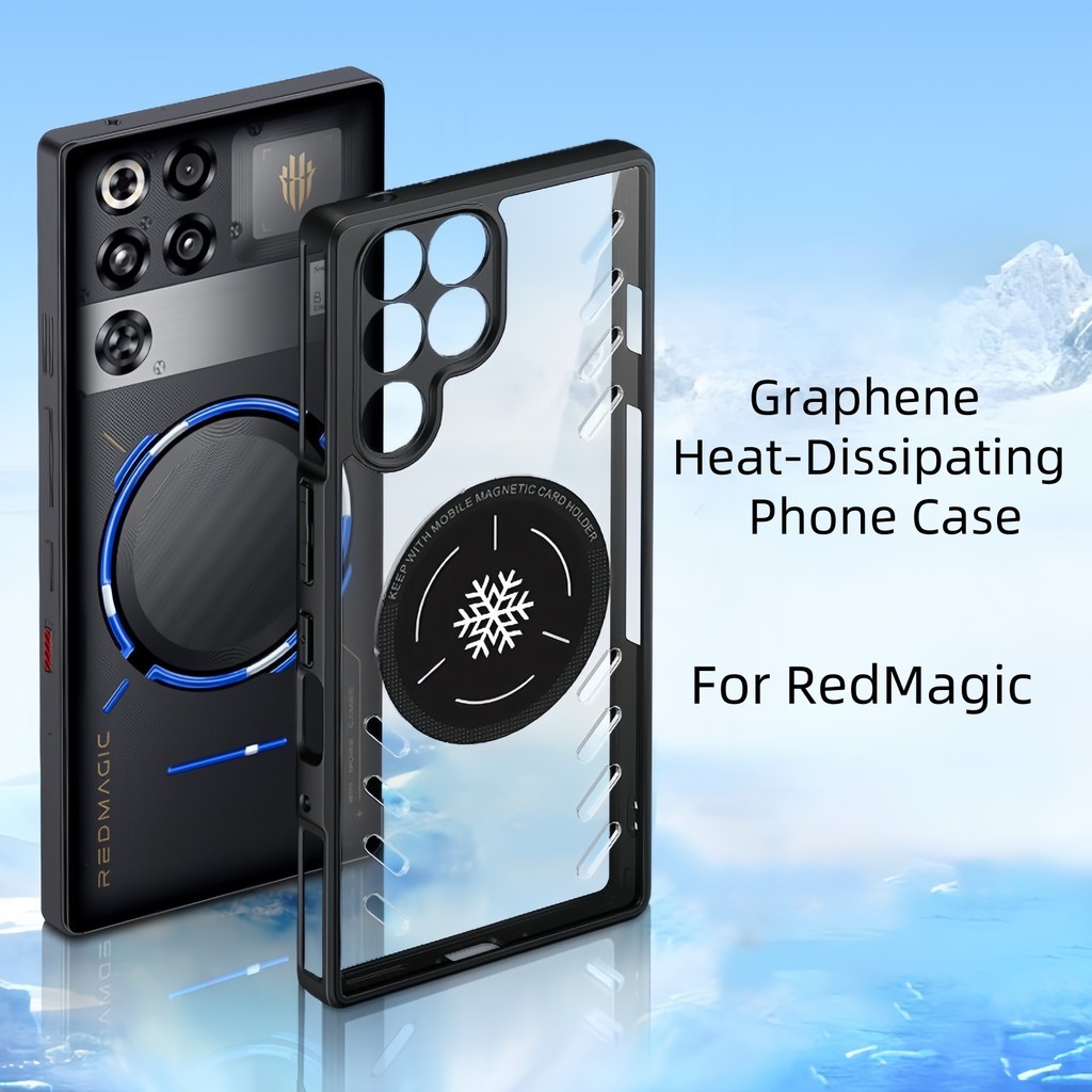 Casing Ponsel Nubia RedMagic 11 Pro + 10 Air 10S Pro 9 Pro 8 Pro dengan Disipasi Panas Grafena / Har