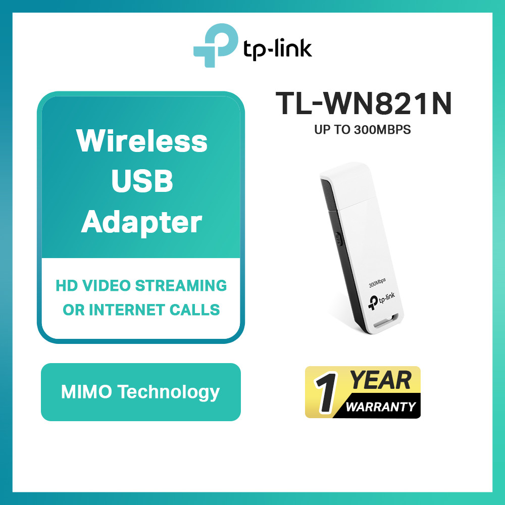 TP-Link TL-WN821N 300Mbps USB WiFi  Adapter   WPS Dongle Desktop Laptop MAC HighGain Antenna   DJID