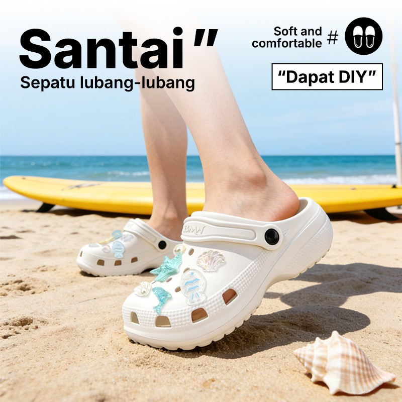 Sandal Kodok Wanita Sandal Kodok Wanita Terbaru 2026 Karet Tebal Sandal Baim Wanita Dewasa