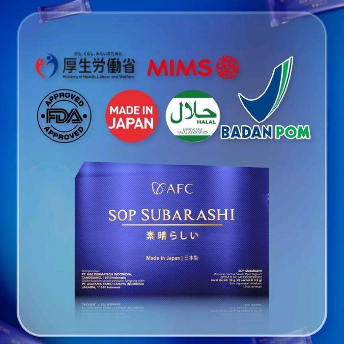SOP SUBARASHI GOLD AFC ORIGINAL JEPANG
