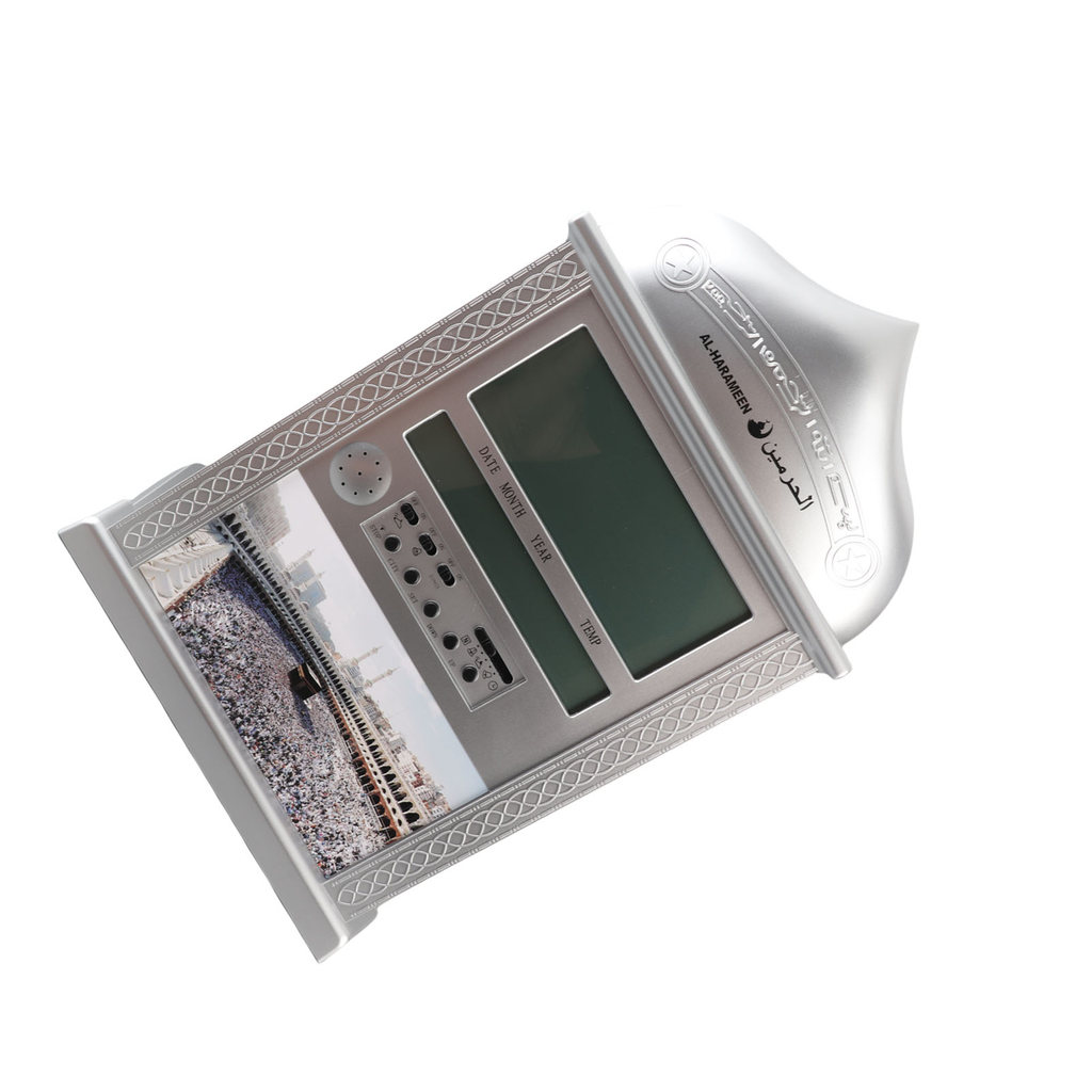 Calendar Wall Clock Digital Azan Mosque Clock Calendar Alarm Clock Multifunction Wall Clock for Home