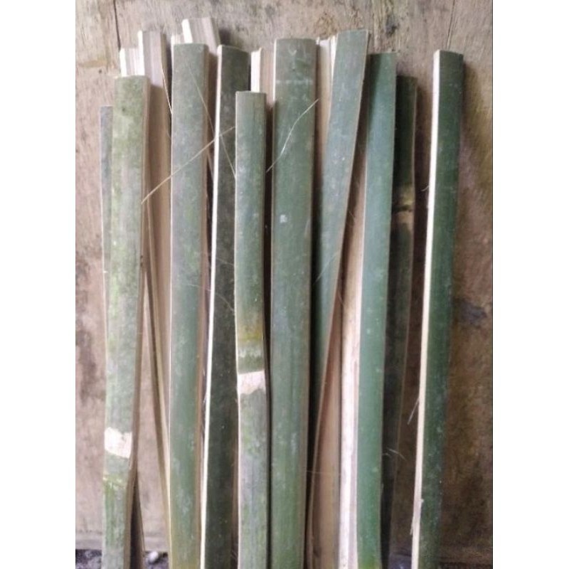 bambu bilah ajir tanaman 25cm- 150cm/ turus penyangga tanaman rambat