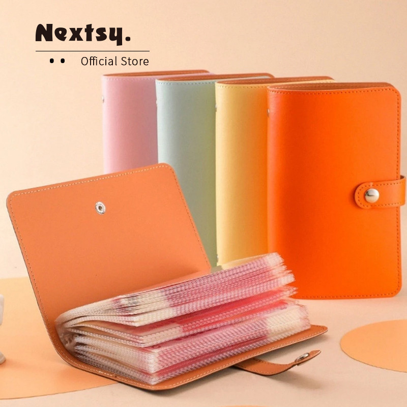 Paket Binder Nabung Keuangan Lengkap—A6 Daun Longgar Macaron DI Buku Catatan Kulit Buku Catatan Keua