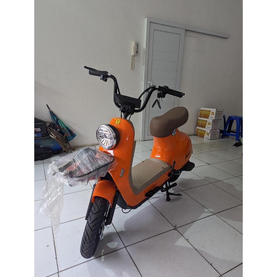 Uwinfly RF8 Redfish 8 Sepeda Listrik Electric 600W Garansi Resmi - Orange