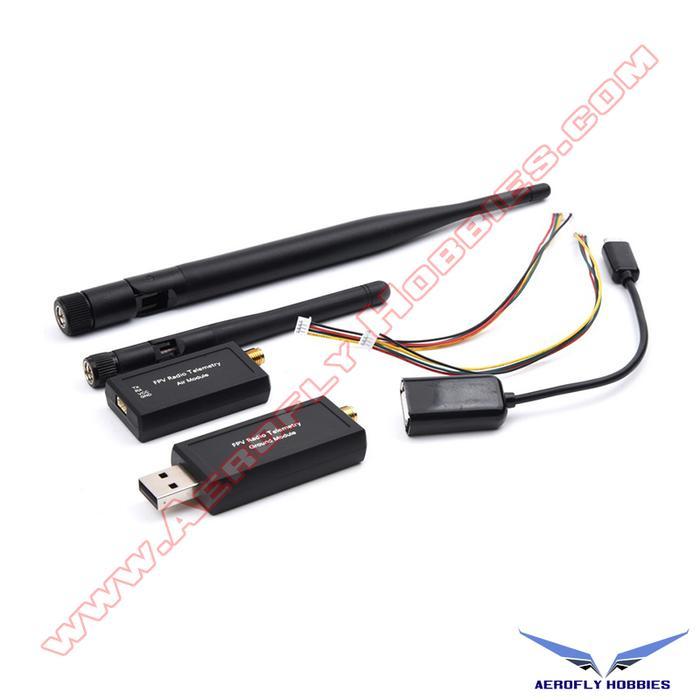 3DR 433Mhz 500mW SiK Radio Telemetry Set for Pixhawk or APM