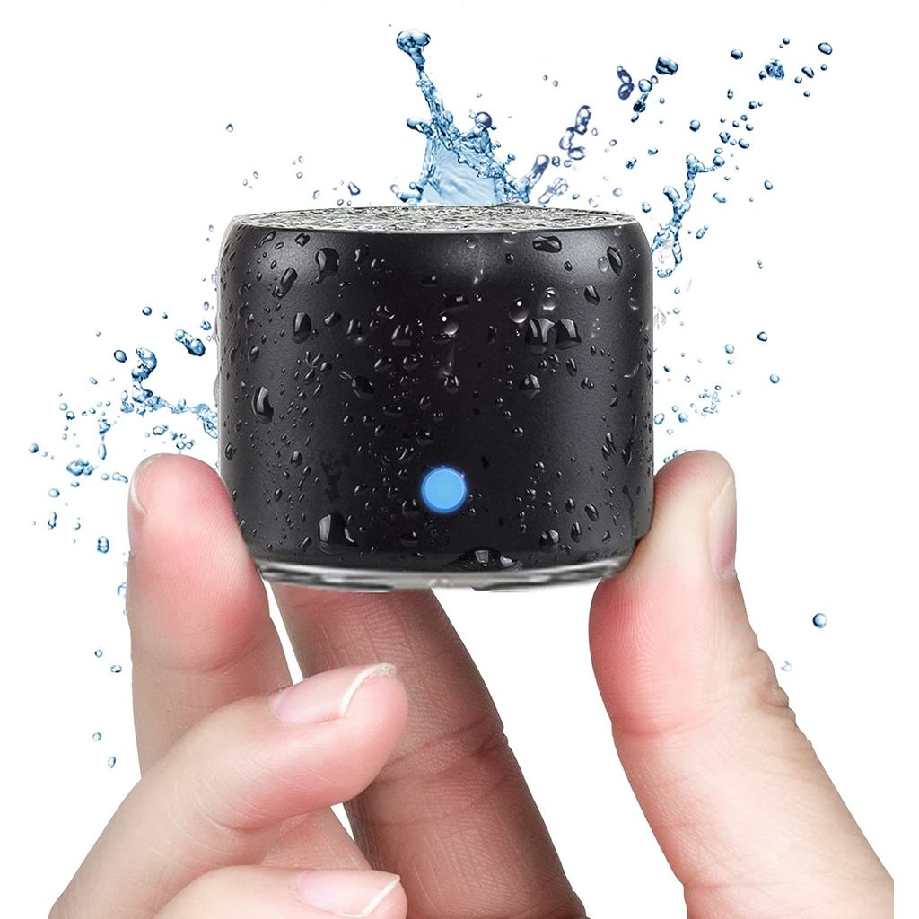 EWA A106 Pro Mini Bluetooth Speaker with Custom Bass Raator, IPX7 Waterproof, Super Portable Speaker