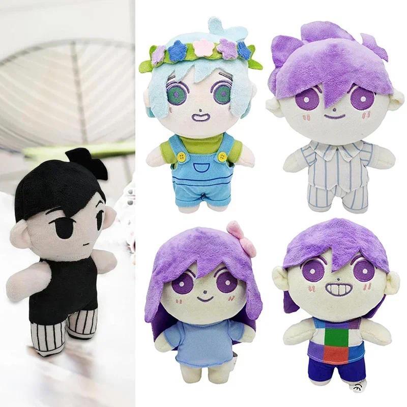 Omori Plush Toys Cartoon Stuffed Dolls OMORI Cosplay Plushies Sunny Aubrey Kel Mari Mer Pelue Figure