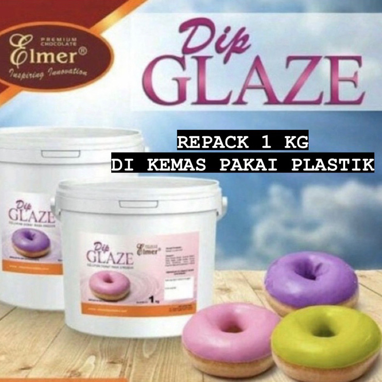 Elmer Dip Glaze Toping Donat 1 kg (Kiloan)