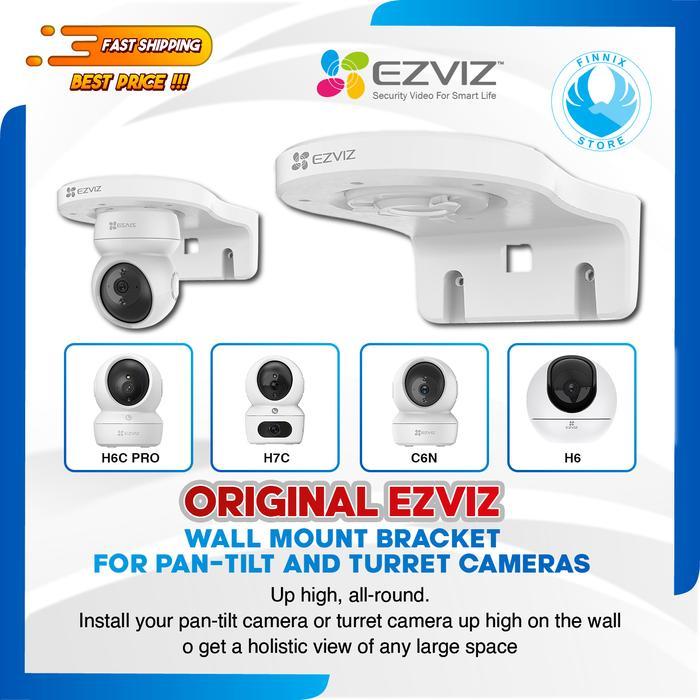 Jenn shop_ Original Ezviz Wall Mount Bracket Mounting for Ezviz C6N C6TC C6CN TY1 - Putih