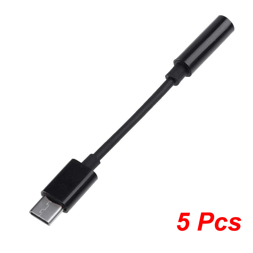 Type C To 3.5 Jack Earphones Adapter Cable Type C 3.5mm Audio Cable Adapter For Smart Phone Android 