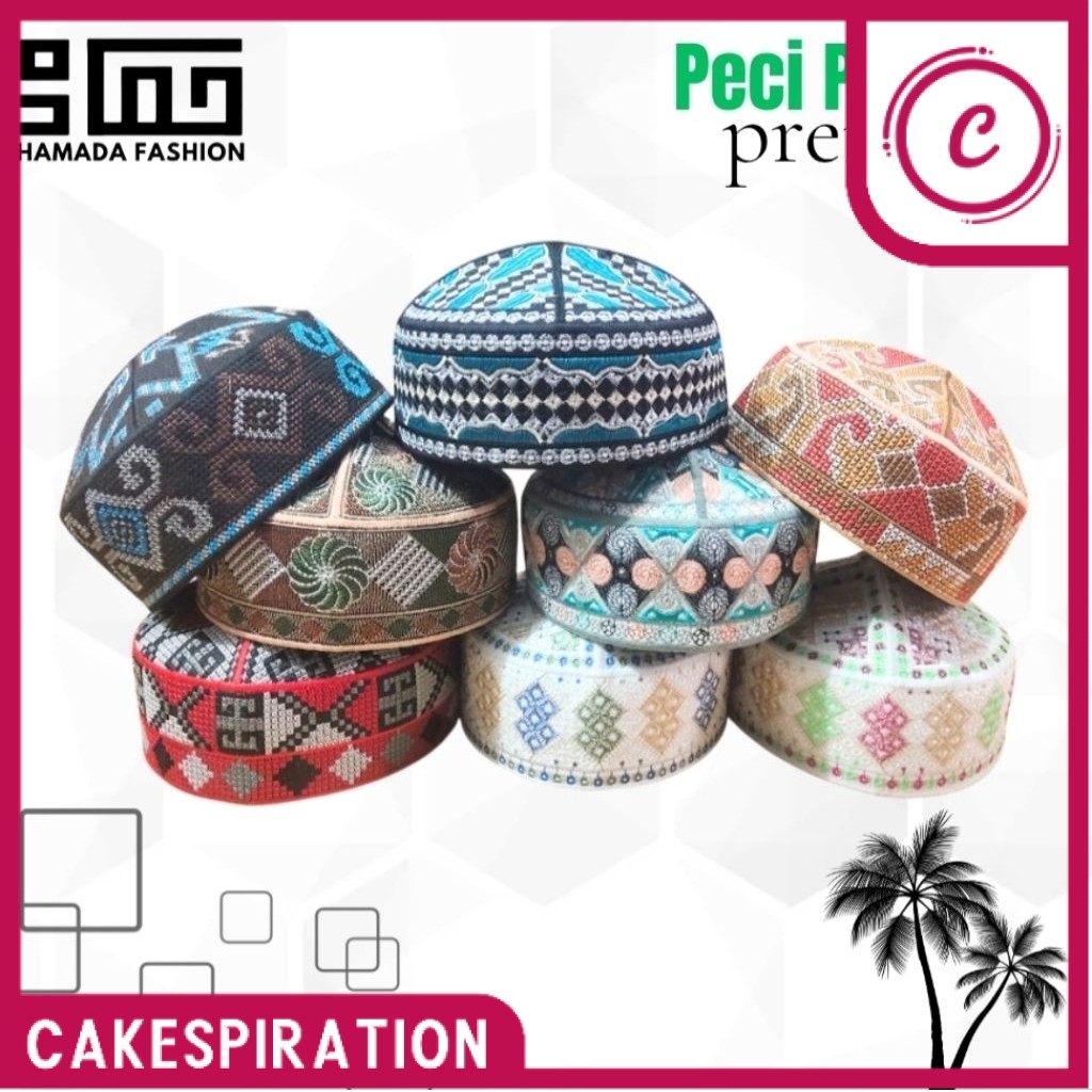 SALE Peci Pakistan Bordir, Peci Pakistan Premium Full Bordir