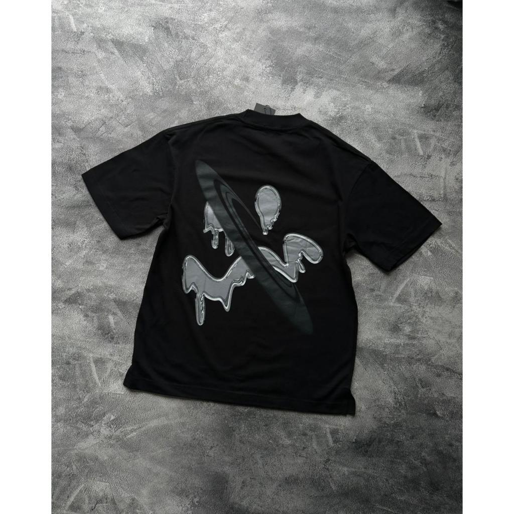 Branche Oversize Tshirt Chrome Black