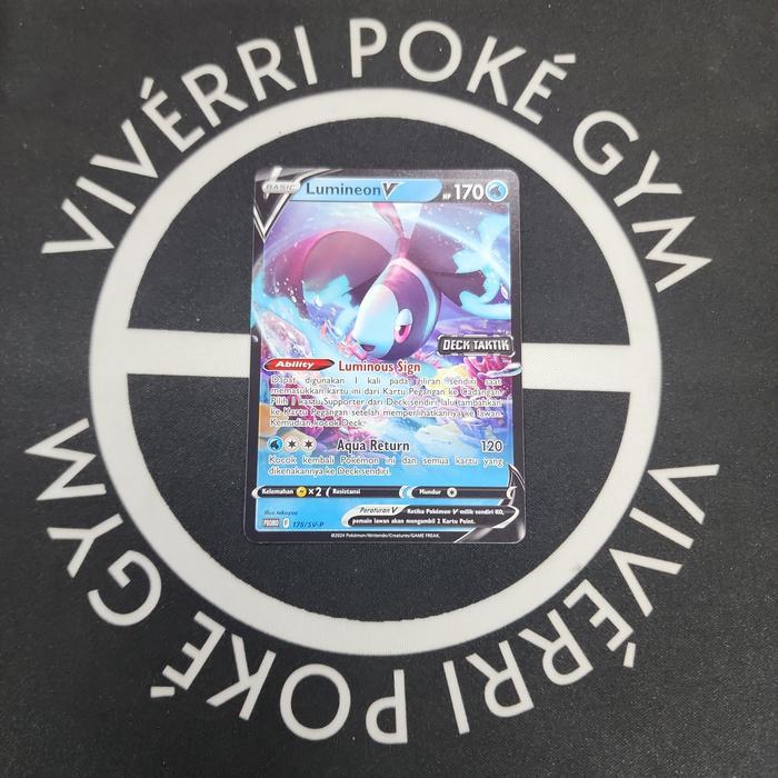 Lumineon V Promo Deck Taktik Kartu Pokemon TCG Indonesia