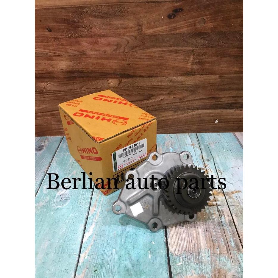 POMPA OLI 130HT HINO DUTRO 130HT OIL PUMP 130HT HINO DUTRO ORIGINAL