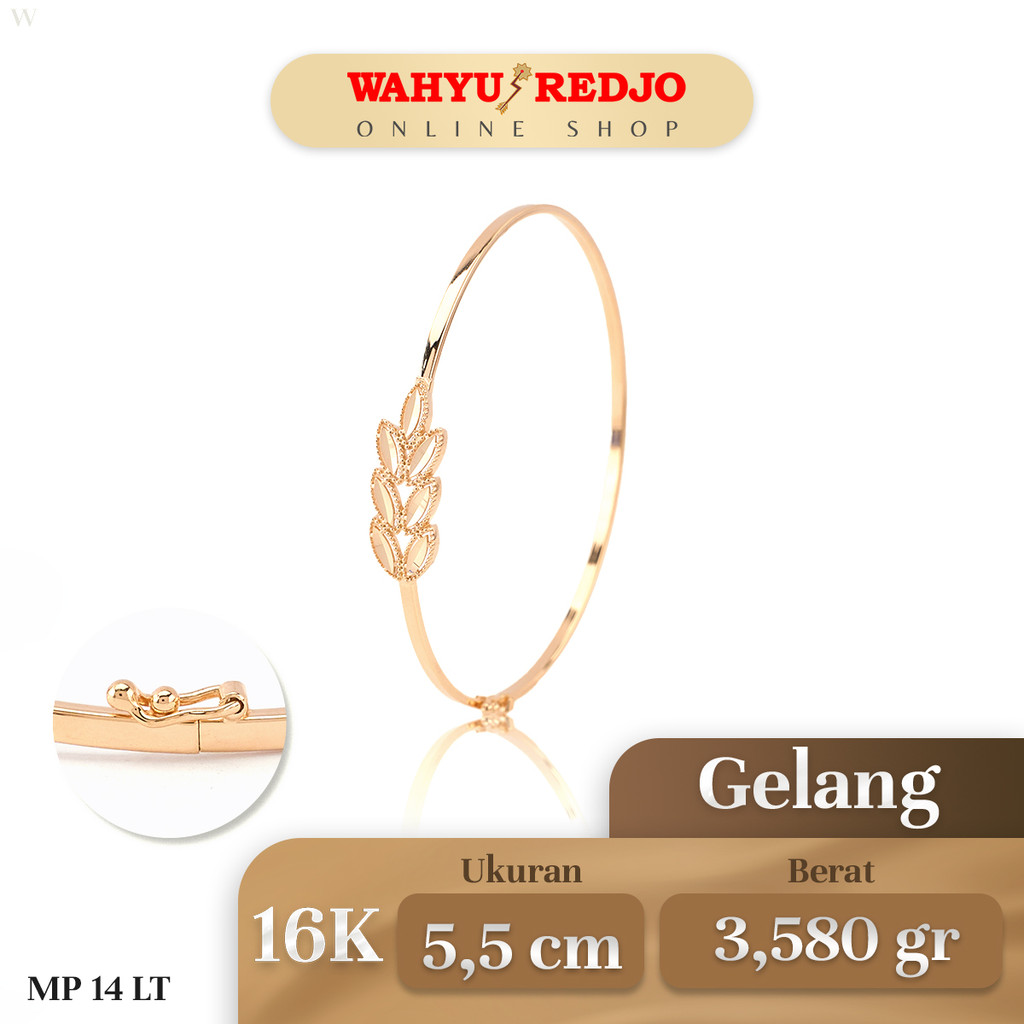 Gelang Emas Kadar 16K Wahyu Redjo GL-16K 30574111-PMR