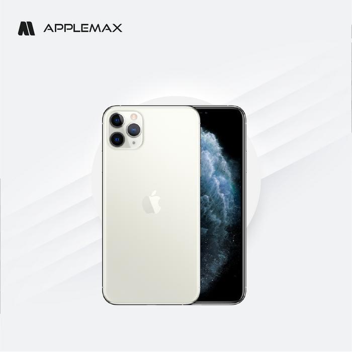 iPhone 11 Pro 64GB Second Original Fullset Garansi 1 Bulan Cicilan Ringan - SILVER, All Operator