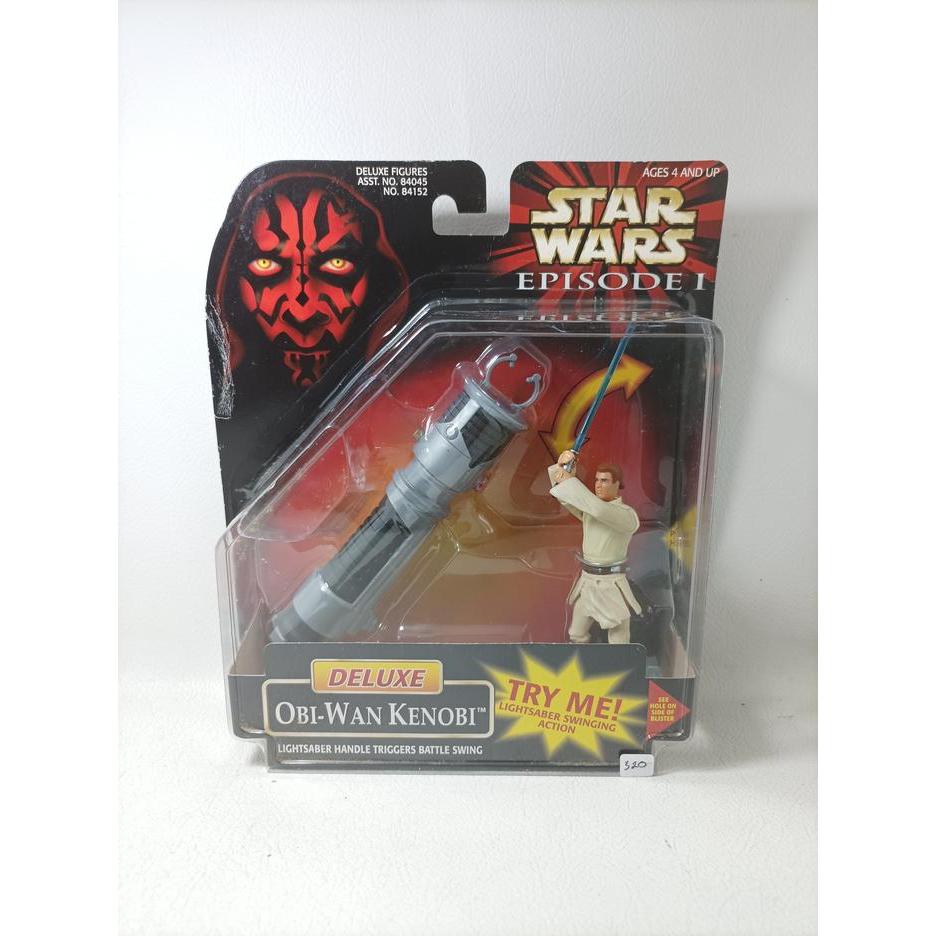 Tomy Star Wars: Episode 1 Deluxe - Obi-Wan Kenobi Action Figure SBAtoys