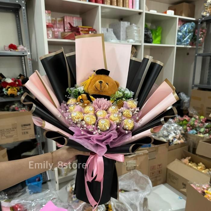 buket wisuda Bunga graduation bouquet bucket buket bunga wisuda buket wisuda anak cowok hadiah gradu