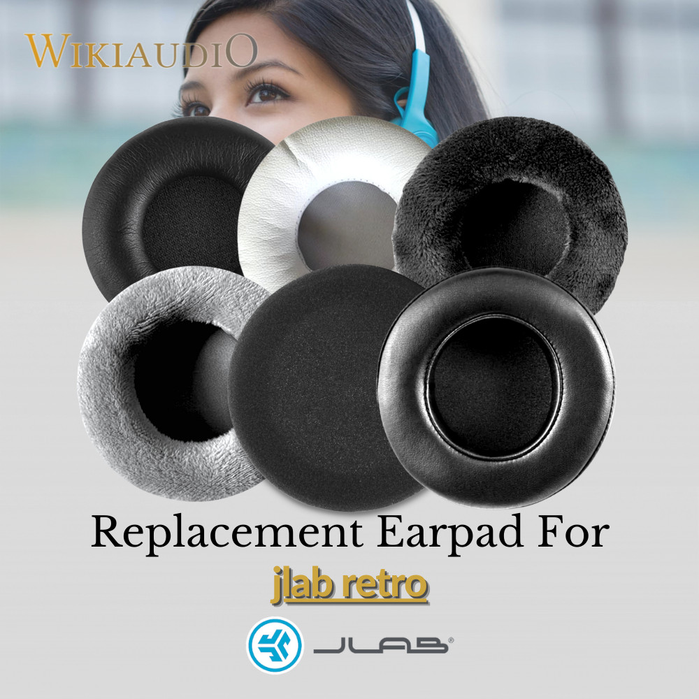 Earpad Foam Jlab Retro Earcup Ear Cushion Busa Bantalan