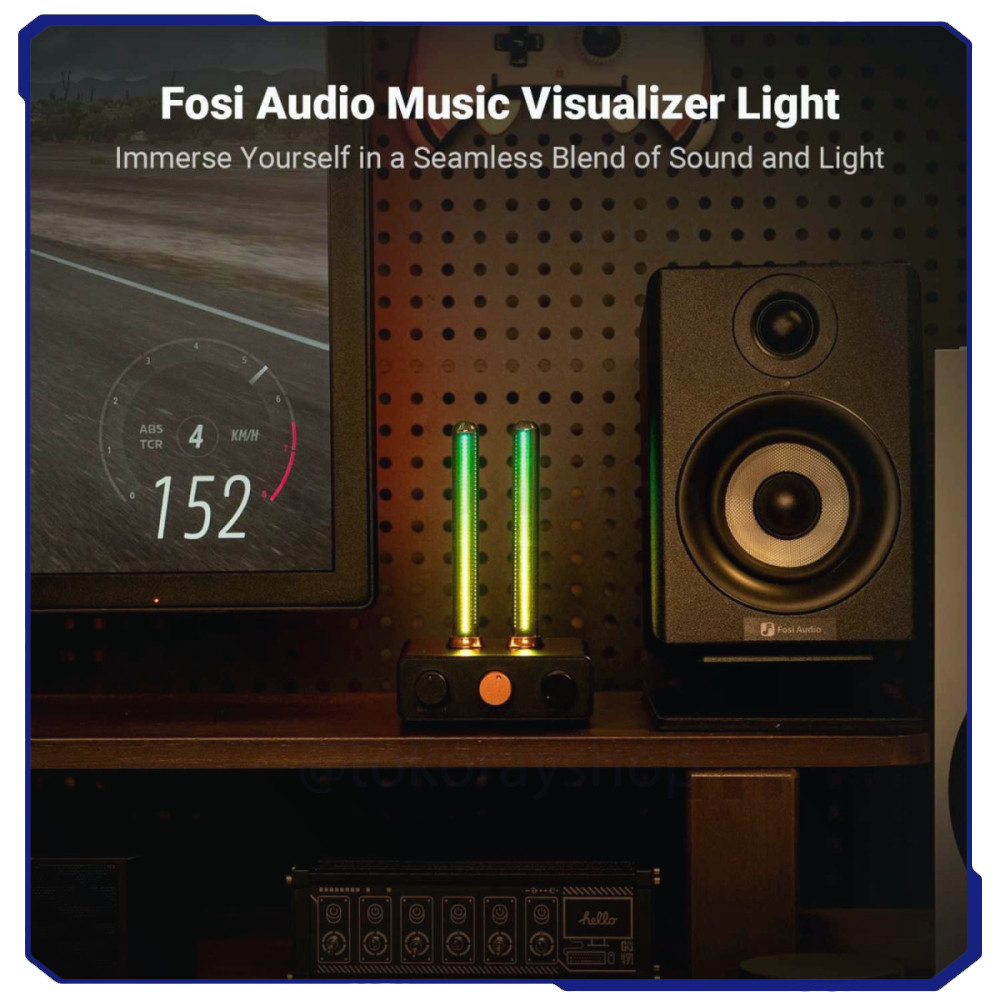 LED Bar Music Rhythm Visualizer Ambient Light Desktop RGB - AH-01A