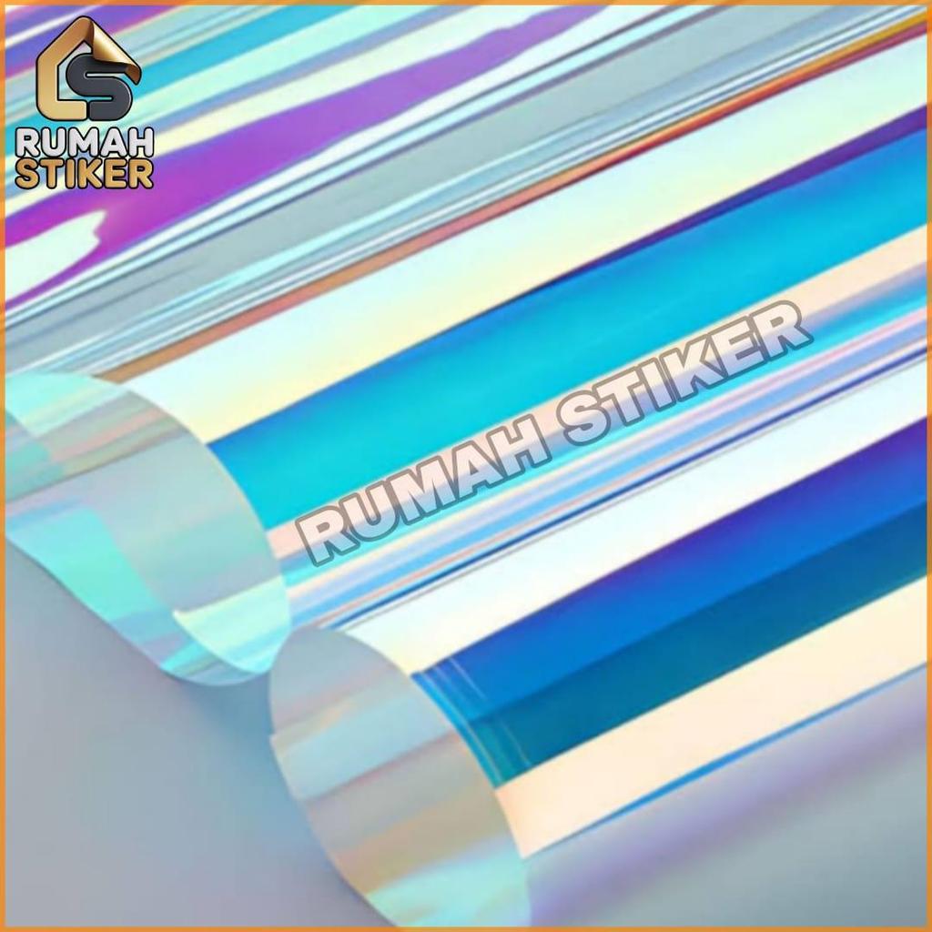 Sticker Skotlet Mobil Pelangi Skotlet Kaca  Lebar 130cm