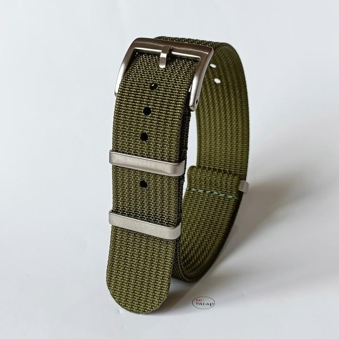 Tali Jam Nato Strap Ribbed Nylon Pm-15 - 20mm