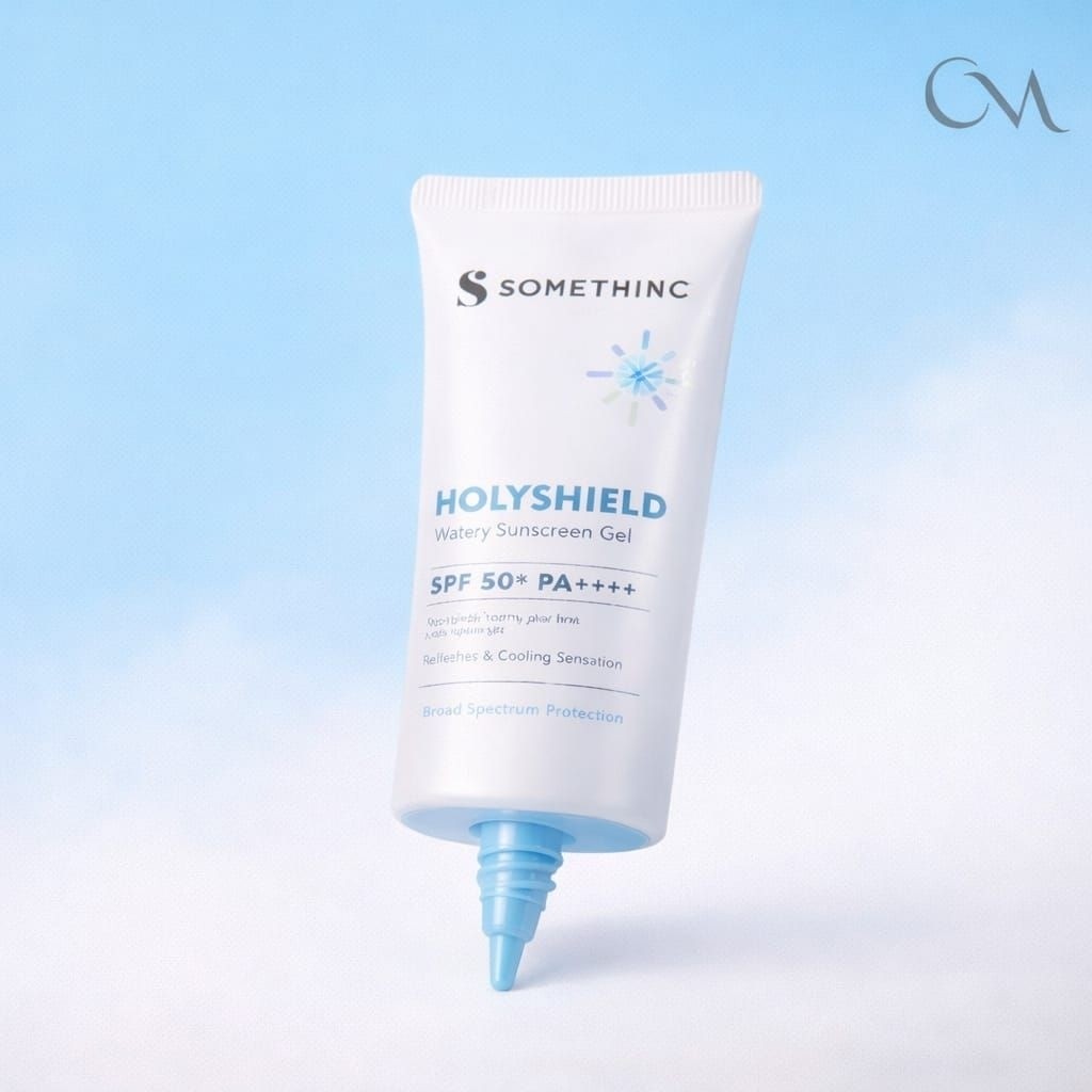 Somethinc Holyshield UV Watery Sunscreen Gel SPF 50+ PA++++ Physical Sunscreen Ringan, Sunscreen Gel
