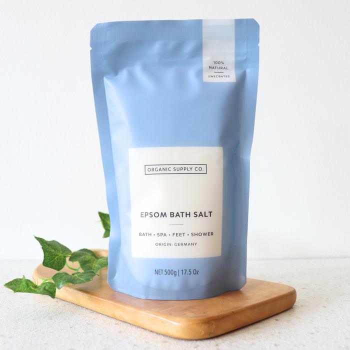 500g Epsom Bath Salt - Organic Supply Co
