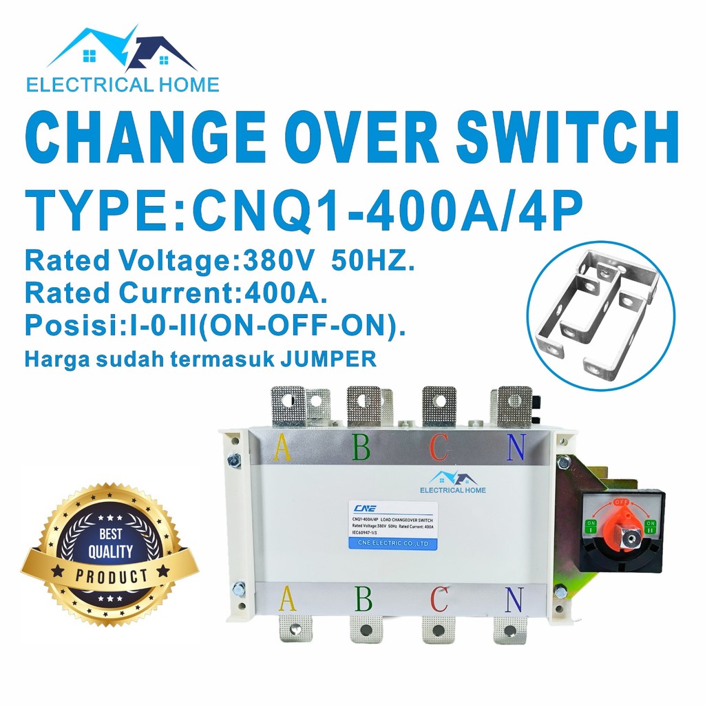 COS/Change Over Switch/Ohm Saklar 4P 400A.