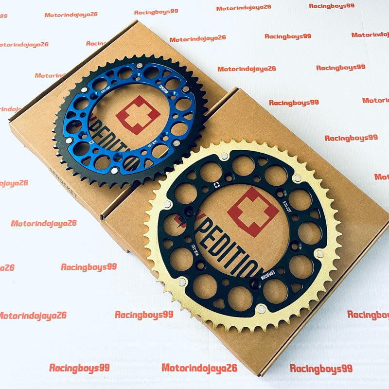 GEAR BELAKANG 520 YAMAHA WR 155 WR155 EXPEDITION ALUMUNIUM