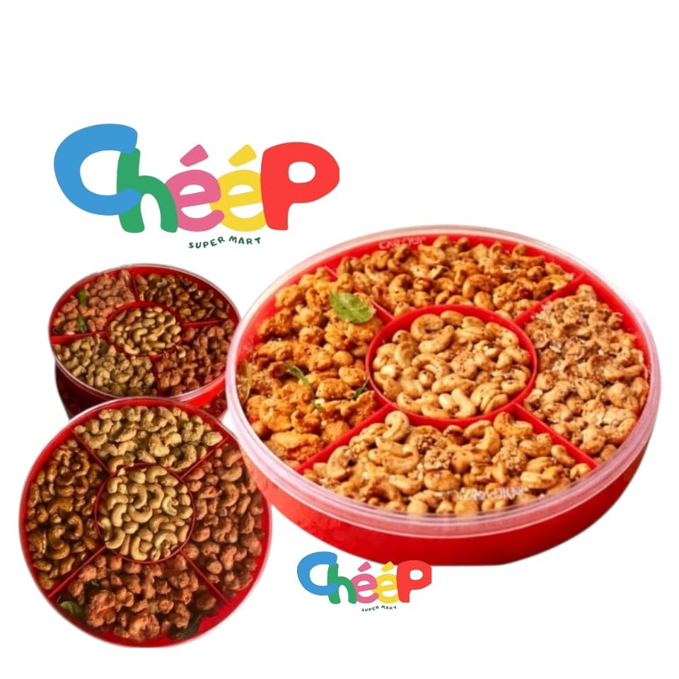 KACANG MEDE UTUH 5 SEKAT TRY / KACANG MEDE UTUH 1 TOPLES 5 RASA