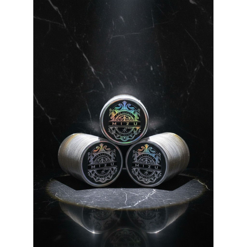 Gelasan MIZU MATOT 6000 Yard Size 023 Klos Stainless - Benang Gelasan Layangan The Legend - Bahan Ab
