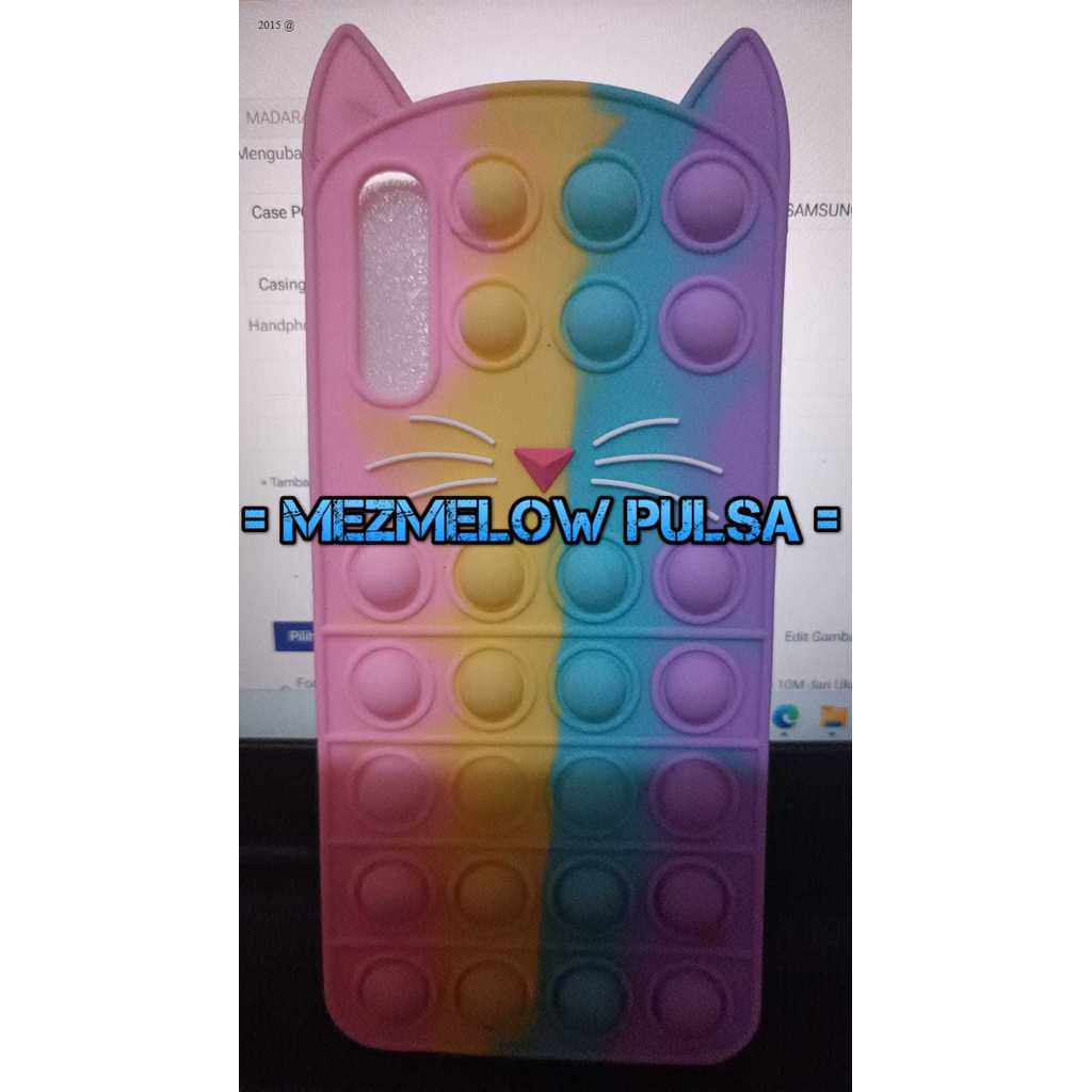 Case POP IT karakter Case karakter 3d Kucing Caseng SAMSUNG A50 / SAMSUNG A30S