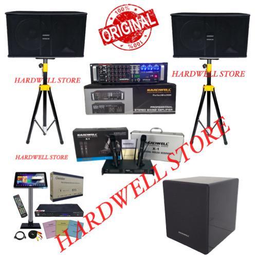 Paket Karaoke Sound System Lengkap Hardwell Original (Paket 8)