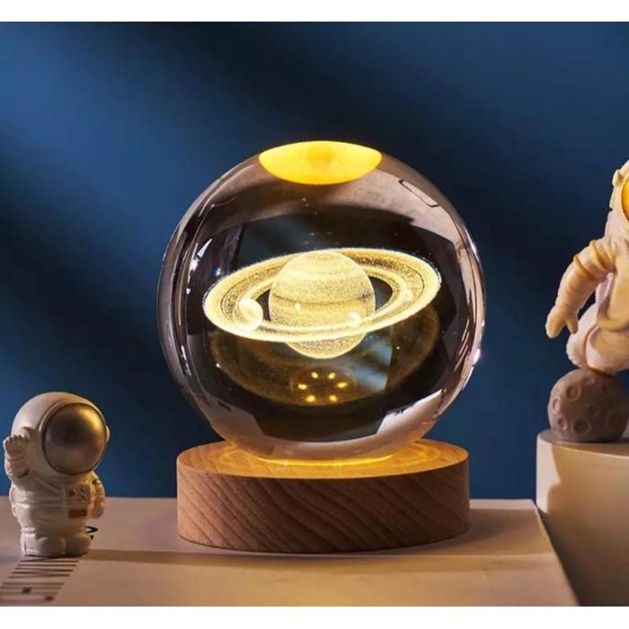 galaxy glow lamps lampu tidur ORIGINAL TH2810 - SATURNUS