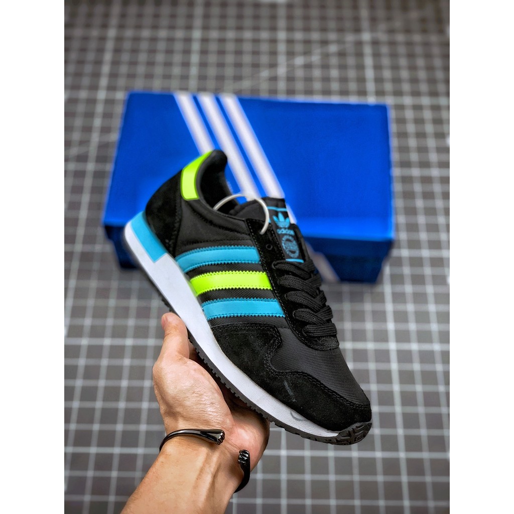 Sepatu Lari Retro USA 84 Adidas Warna Bendera USA Mexico Desain Klasik Ringan Nyaman
