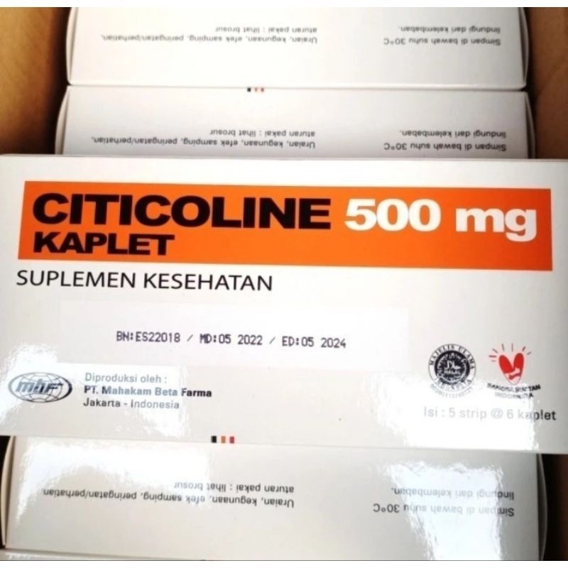 Citicoline 500mg Box Mahakam