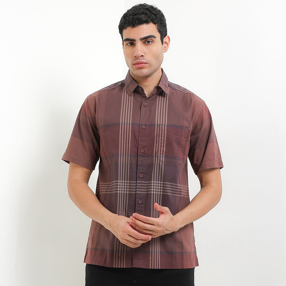 Cardinal Kemeja Lengan Pendek Pria E1922P03C