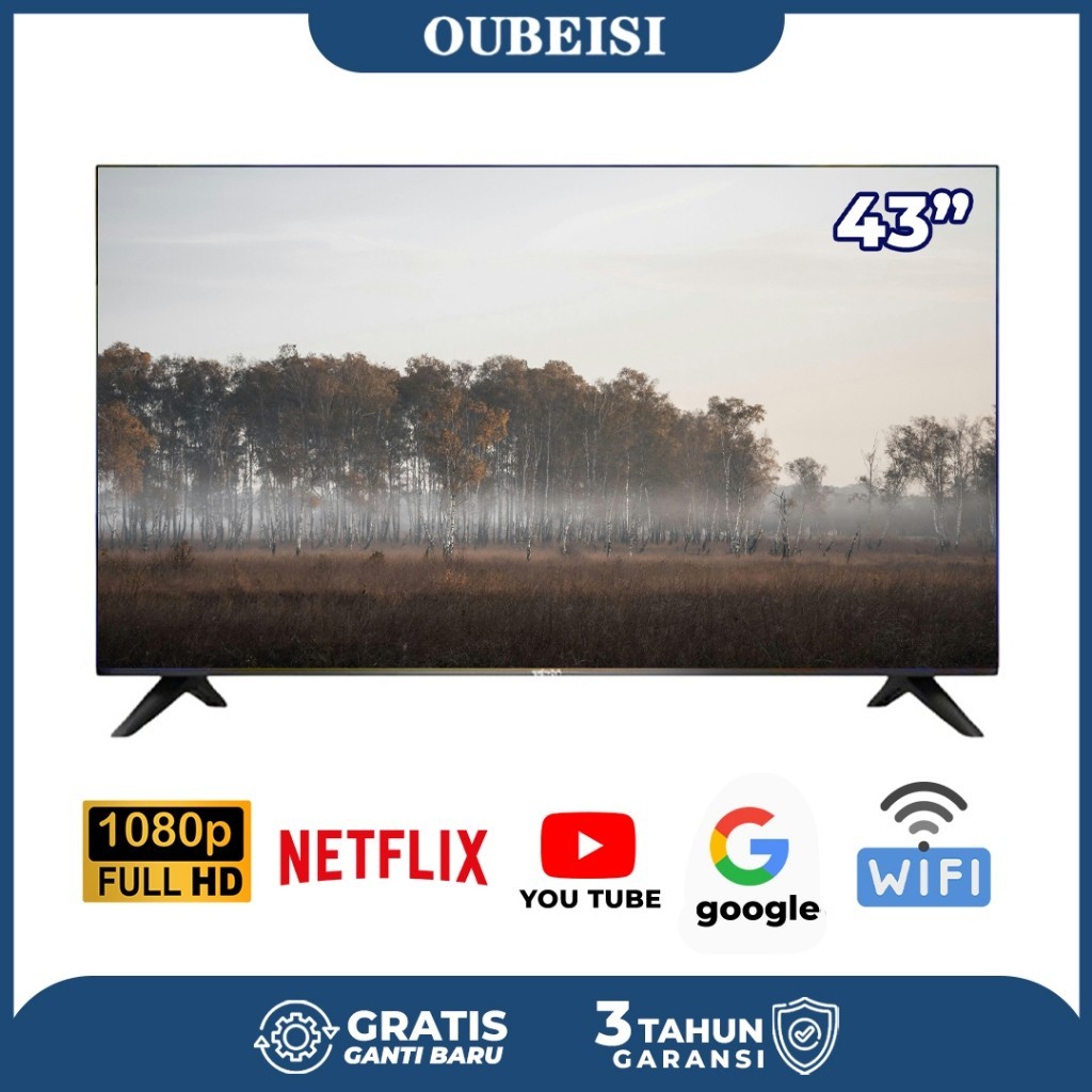 LS OUBEISI TV Smart TV 43/40/32/30/27 inch TV Digital LED TV