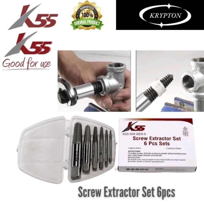 K55 tap balik / alat buka baut rusak jaminan asli original