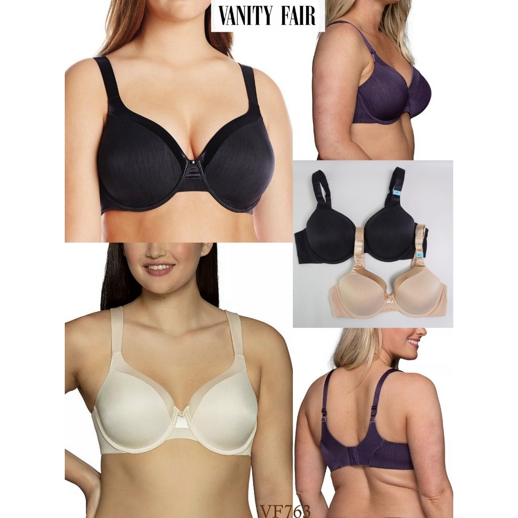 Bra Wanita JUMBO/BIG SIZE VANITY FAIR Kawat Busa Tipis Full Cup size 36DD s/d 42DD Pakaian Dalam / B