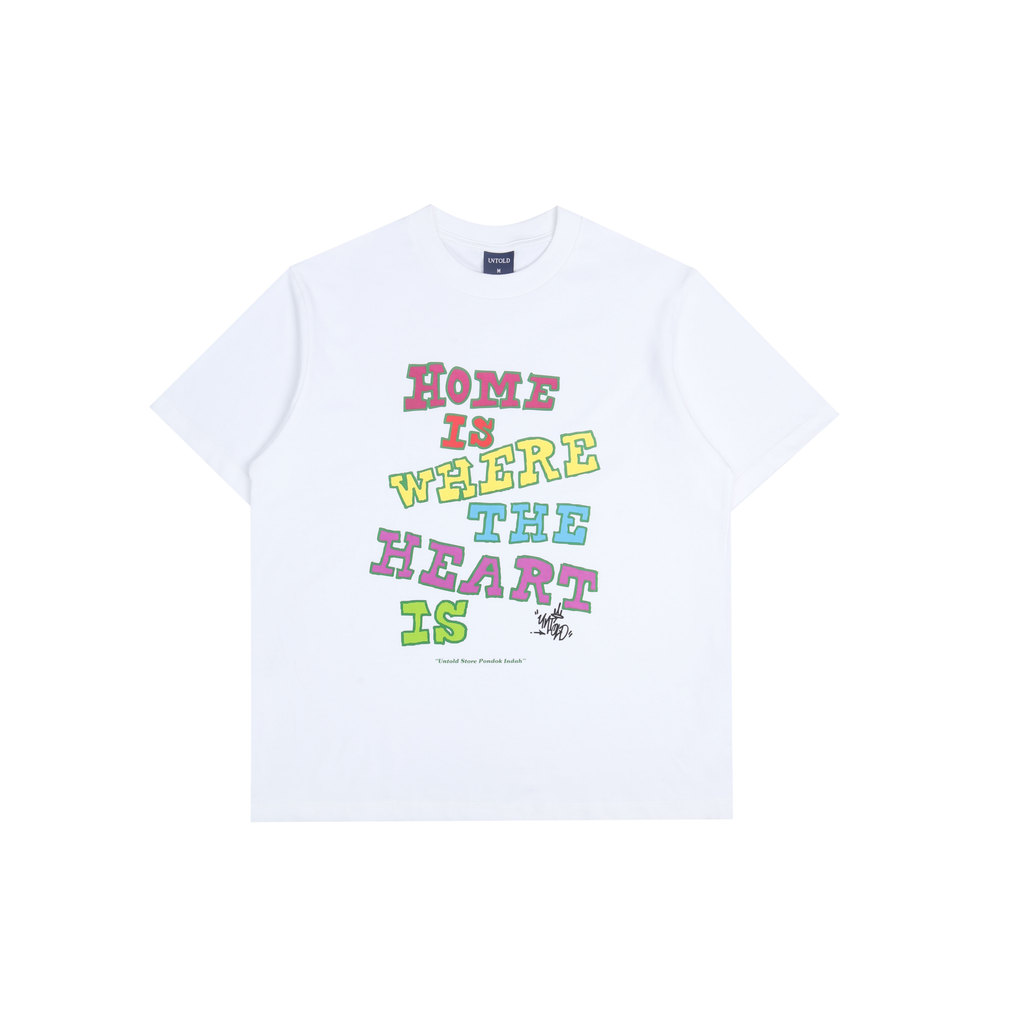 HOMMIE BASIC TEE - BROKEN WHITE
