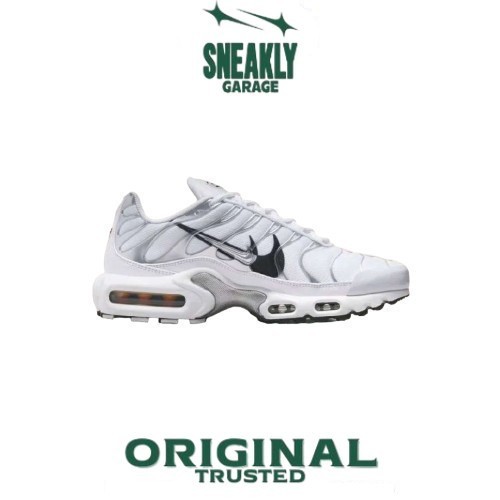 Sepatu Nike Tn Air Max Plus Grey Black  Sneakers Unisex